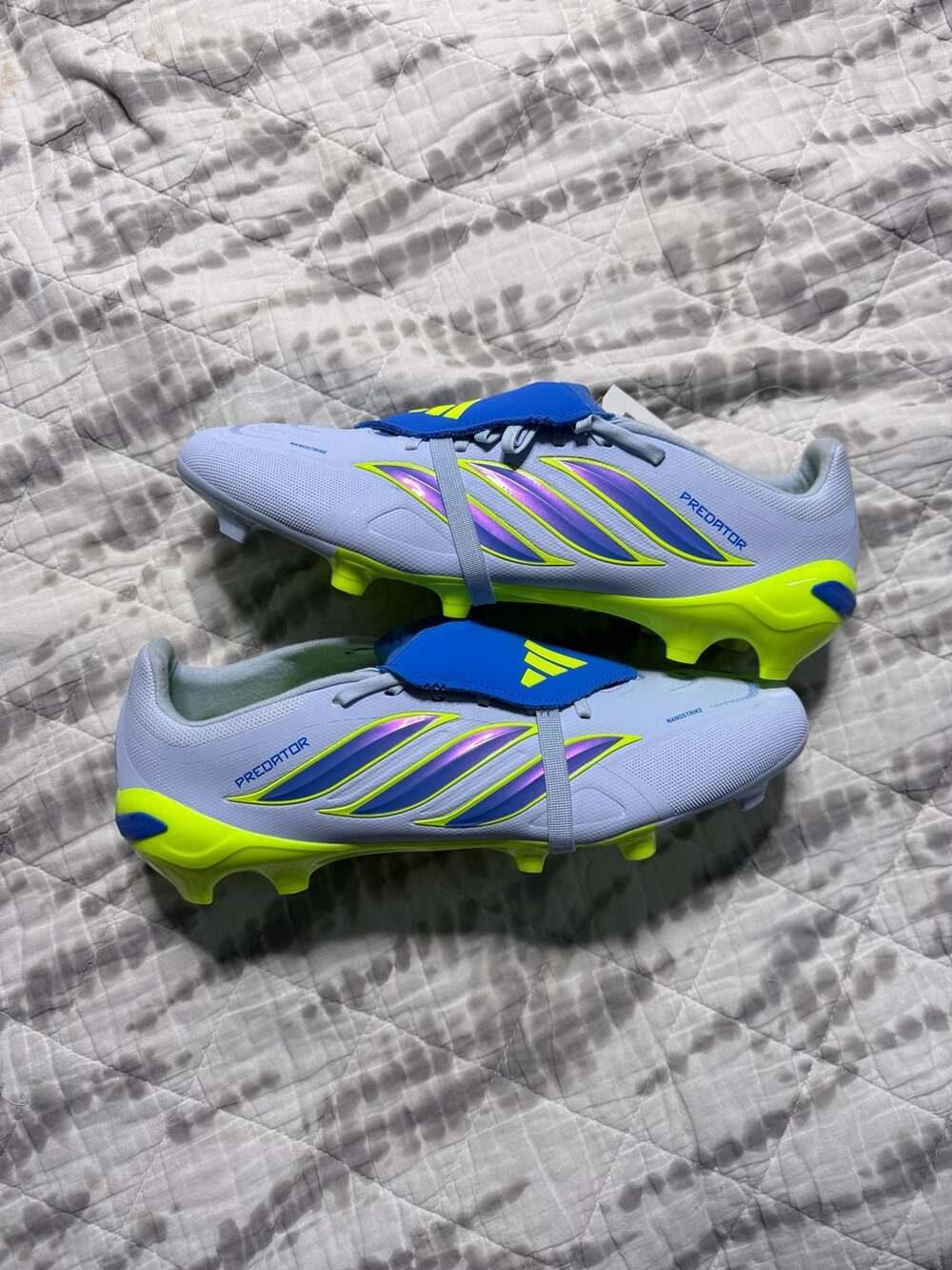 Adidas Predator League FT FG Fold Over Tongue Soccer Cleats JS0423 Mens 13